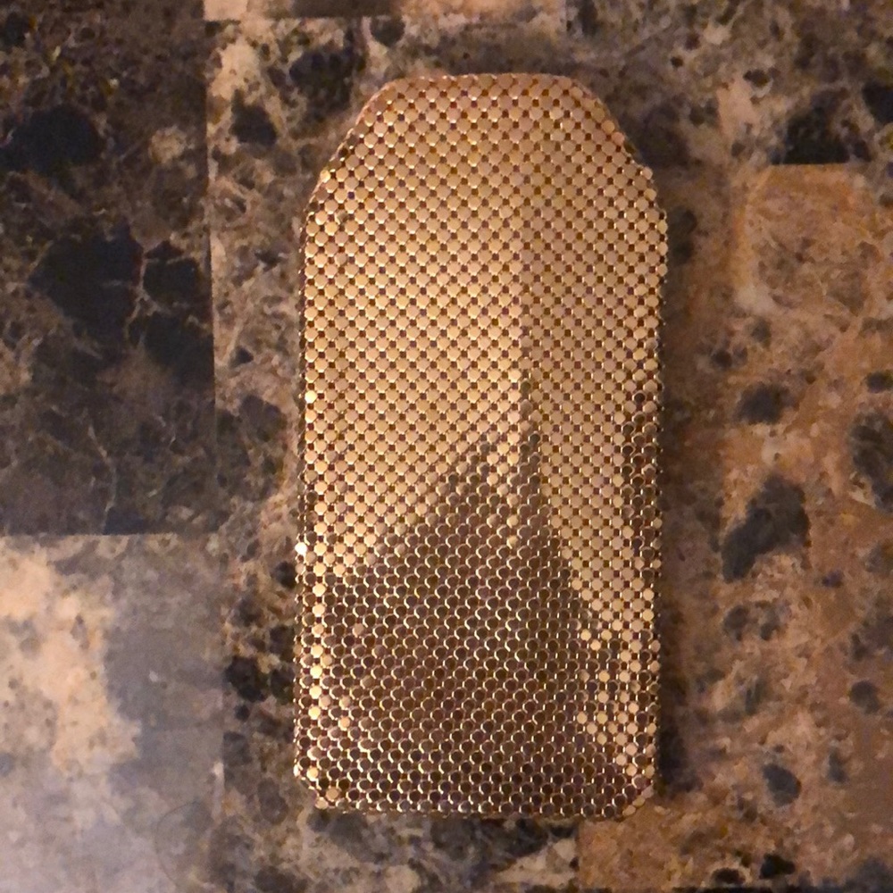 Vintage Chain Mail Eye Glass Case